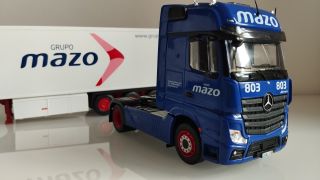 🚚 New in the collection! MERCEDES BENZ Actros MP4 (2017) – Grupo Mazo | 1:43 Only one piece available! ✨ Add this unique...