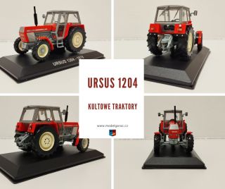 Ursus 1204 – the Zetor in disguise 🇨🇿🤝🇵🇱 A Czechoslovak legend wearing a Polish badge. Scale 1:43, part of the Kultowe...