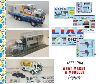🏁 Got a Dakar fan at home? Models and decal sets for turning them into true Dakar machines are a perfect gift for anyone...